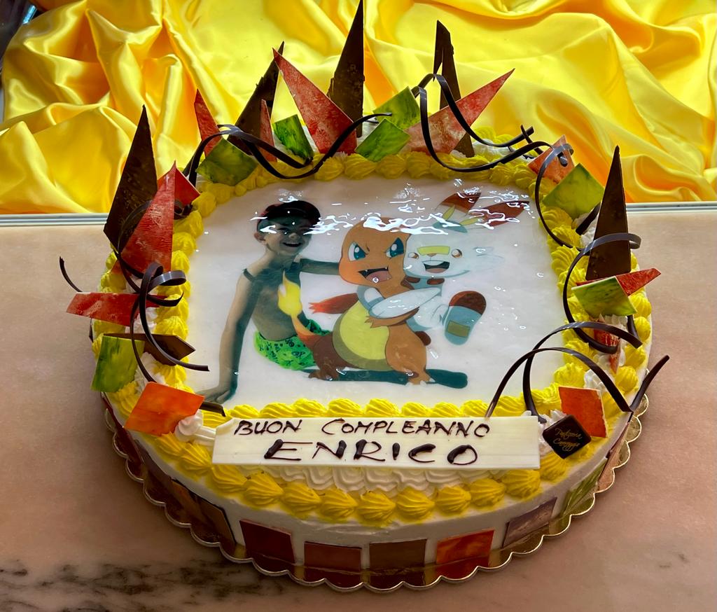 Torta personalizzata a tema per compleanno bambino